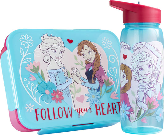 Get Trend Disney Frozen - Juego de 2 cajas de almuerzo para niños c...