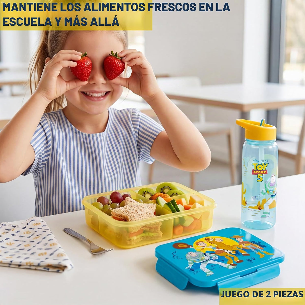 Get Trend Disney Toy Story - Juego de lonchera y botella de agua pa...