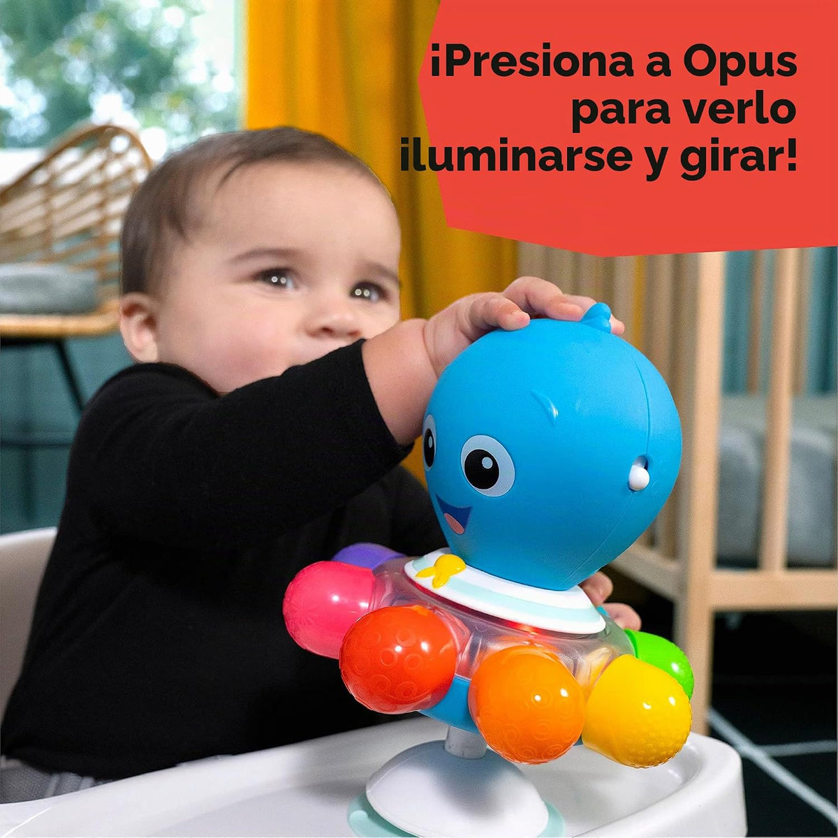 Baby Einstein Ocean Explorers Opus Spin &amp; Sea - Juguete de succ...