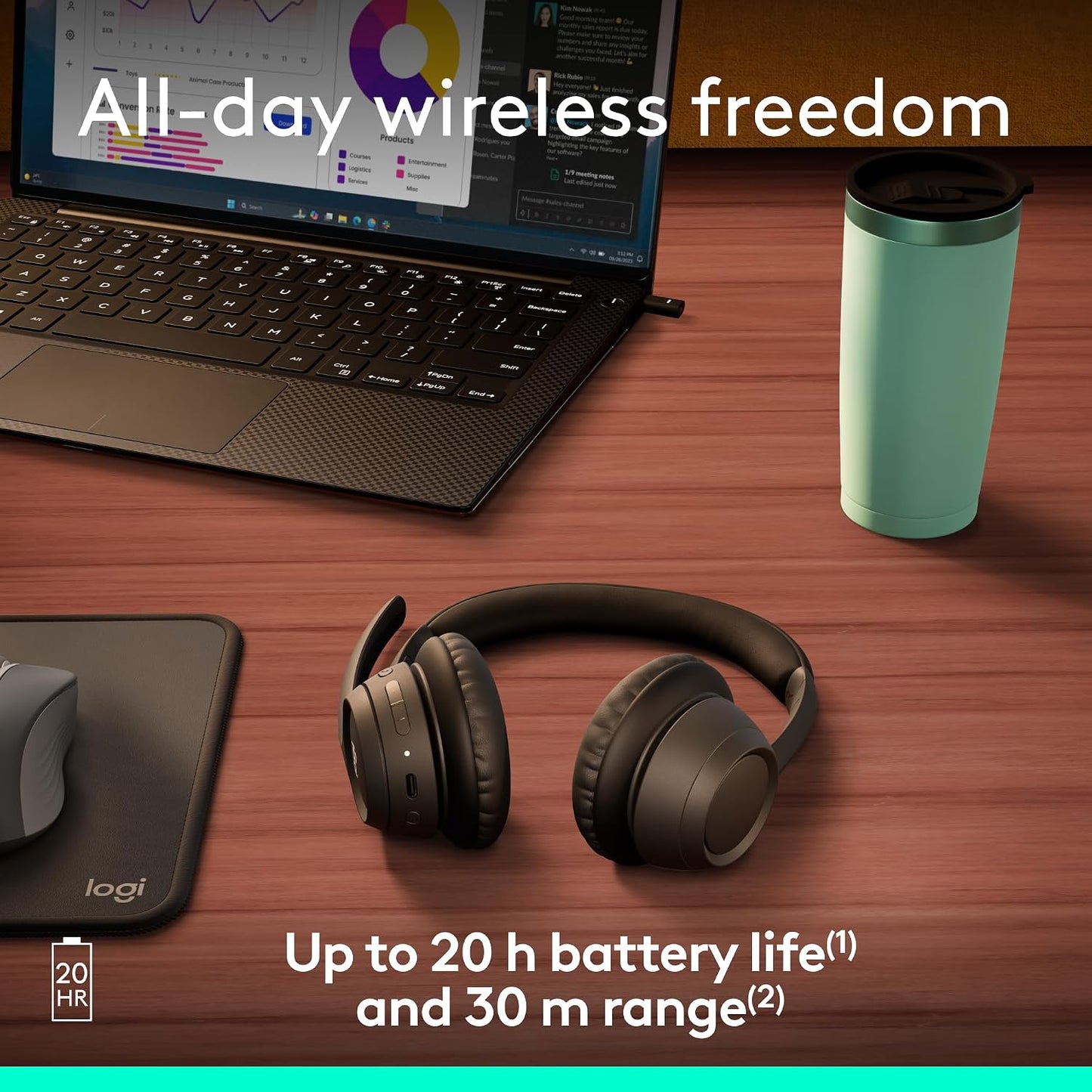 Logitech Zona 305 para auriculares Bluetooth inalámbricos empresari...