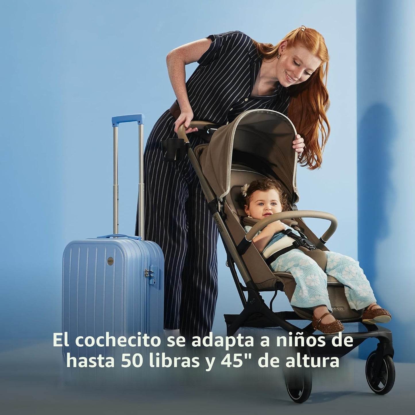 Maxi-Cosi Oxford Cabin - Cochecito de viaje ligero para vuelos de a...