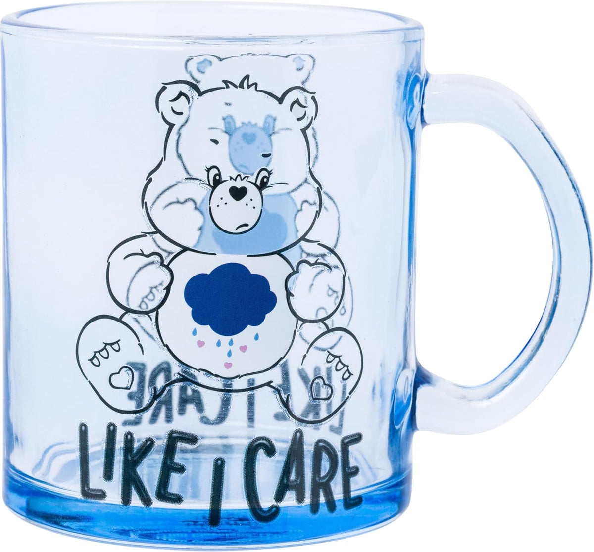 Silver Buffalo Care Bears "Like I Care" - Taza de café de c...