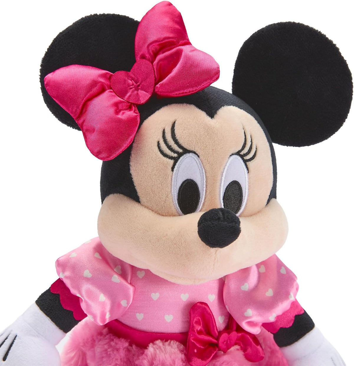Disney Store Peluche oficial de Minnie Mouse en un vestido de fiest...