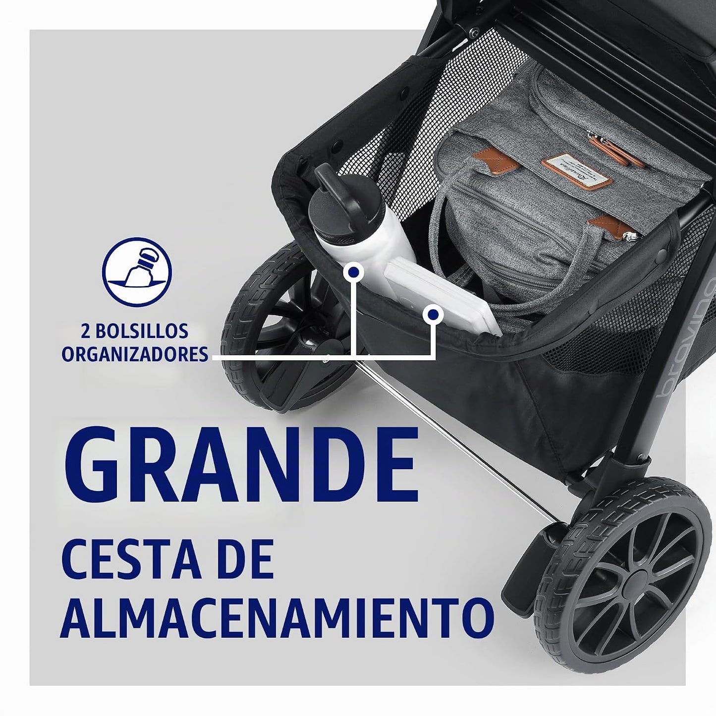Chicco Sistema de viaje Bravino ClearTex con asiento y base para au...