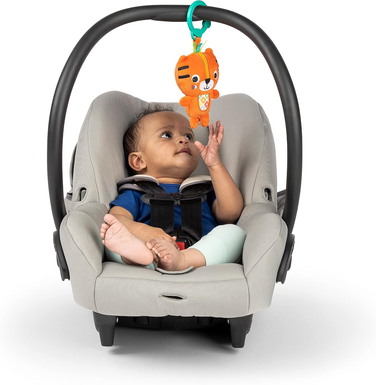 Bright Starts Jingle Joy - Juguete de alcance y sonajero para coche...