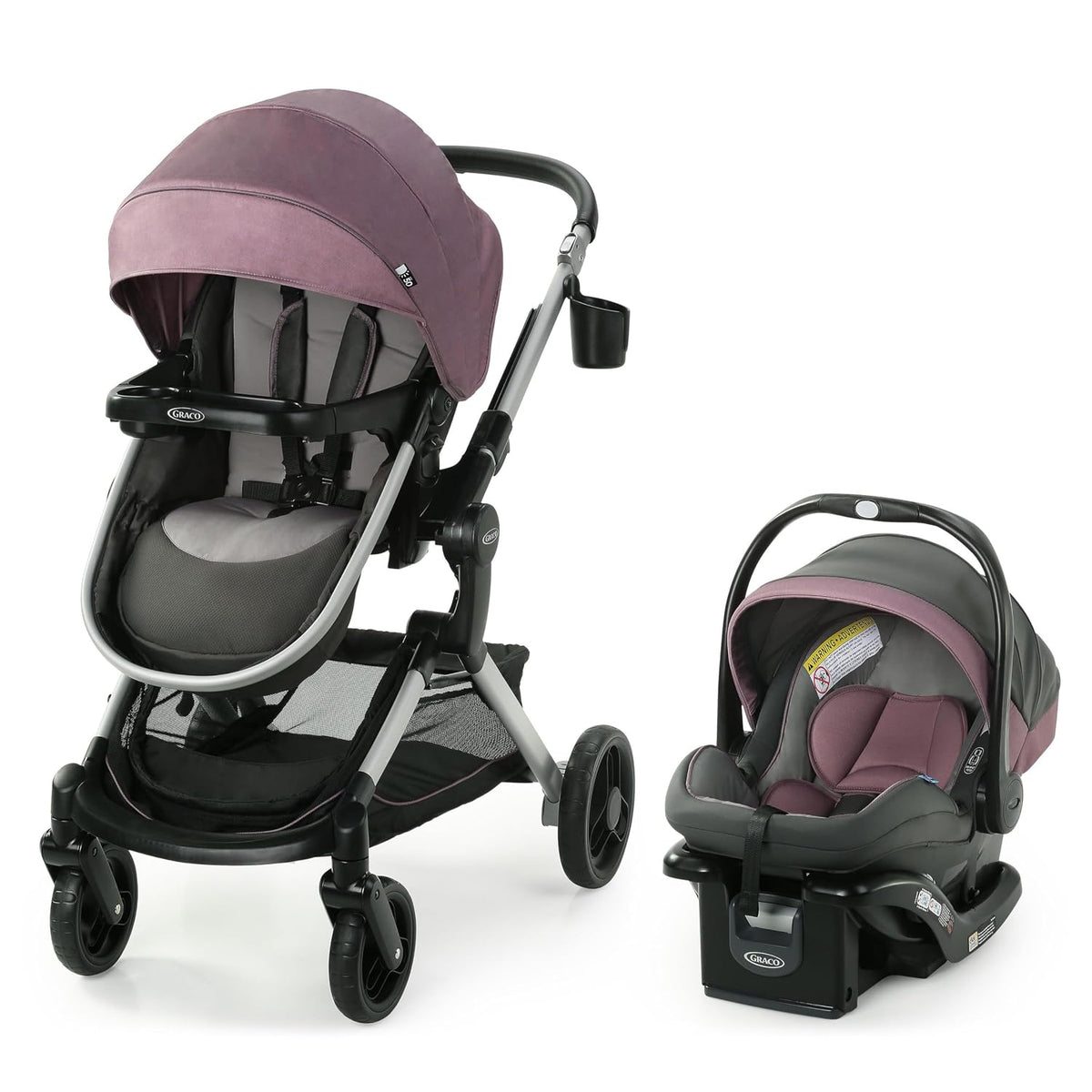 Sistema de viaje Graco Modes Nest, Combo modular de cochecito y sil...