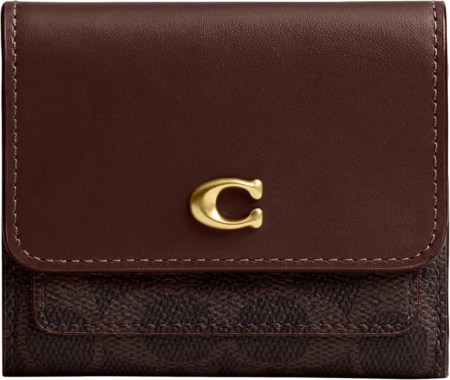 COACH, Cartera pequeña con solapa Mila para mujer