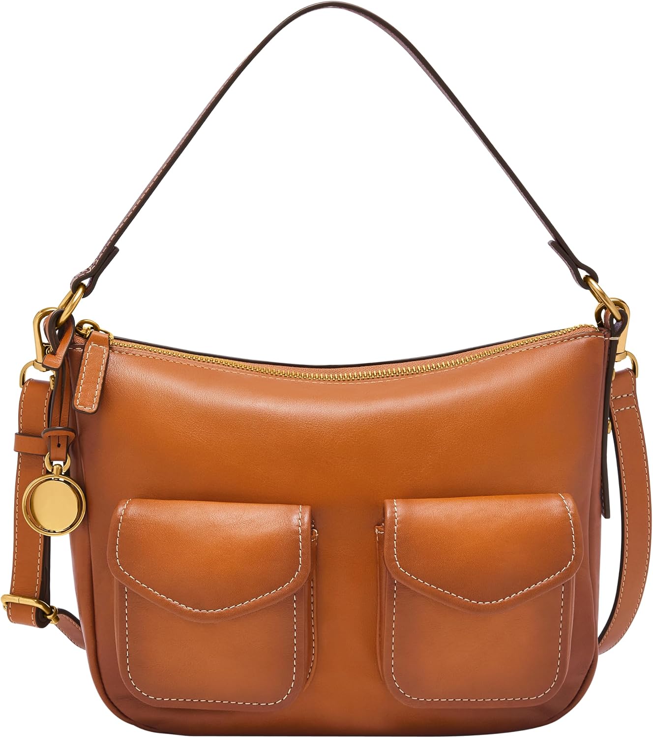 Fossil Women's Jolie Leather Crossbody Purse Handbag