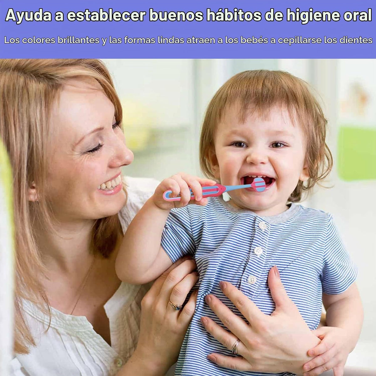 EASICUTI Cepillos de Dientes Suaves para Niños Pequeños, Cepillo de...