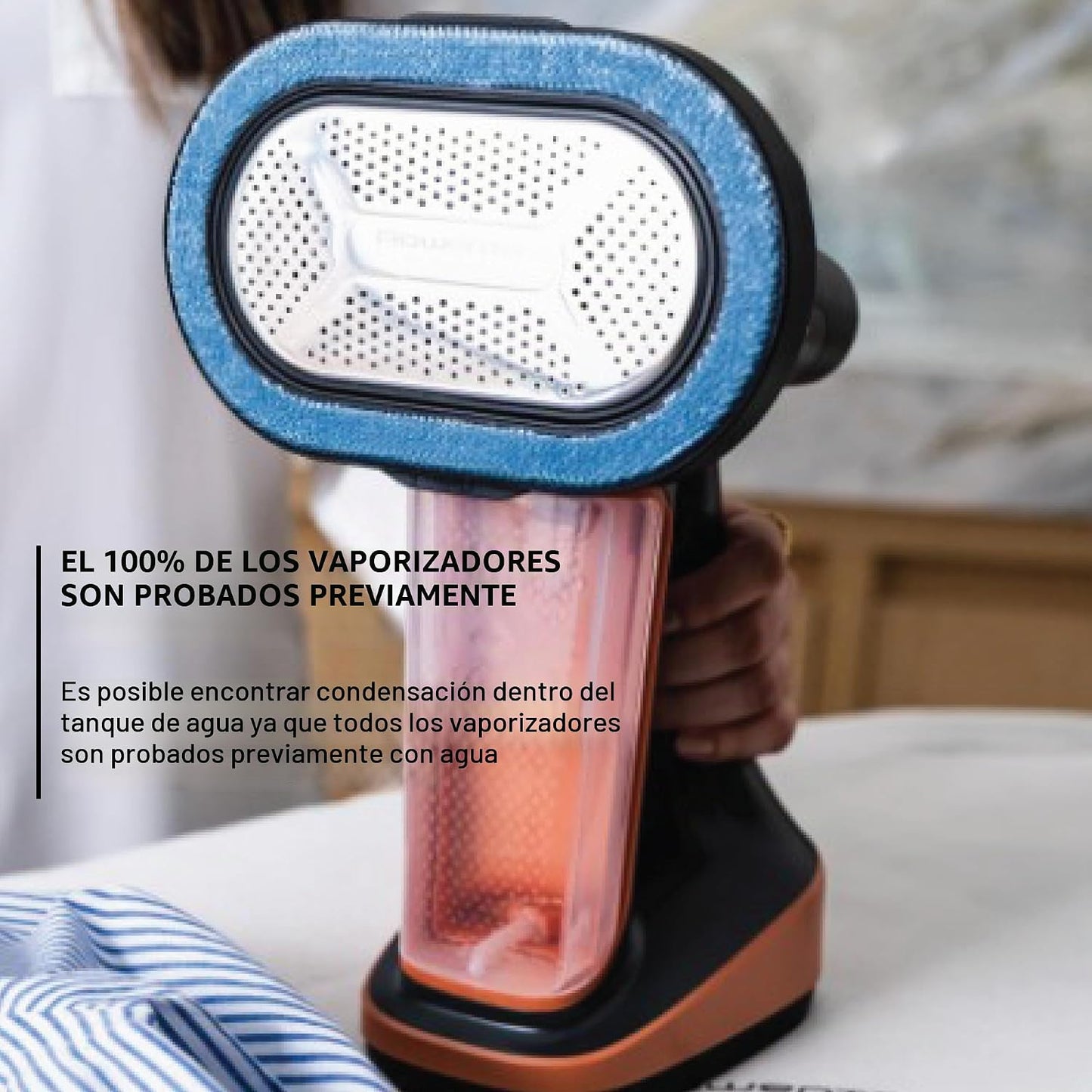 Rowenta Vaporizador de Ropa, Vaporizadores de Mano 3 en 1, Vaporiza...