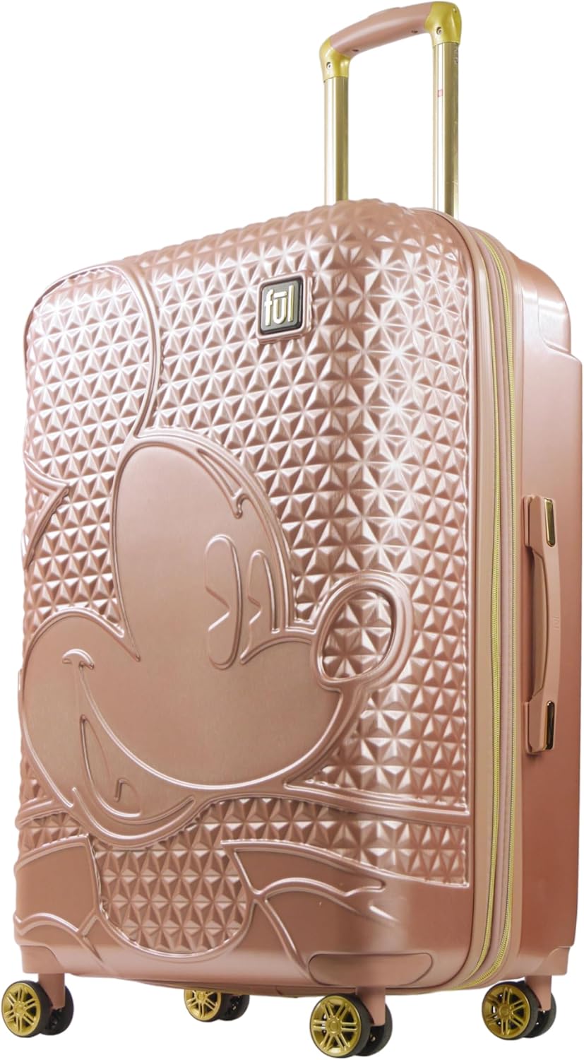 FUL Mickey Mouse Disney - Maleta para niños, color dorado | Equipaj...