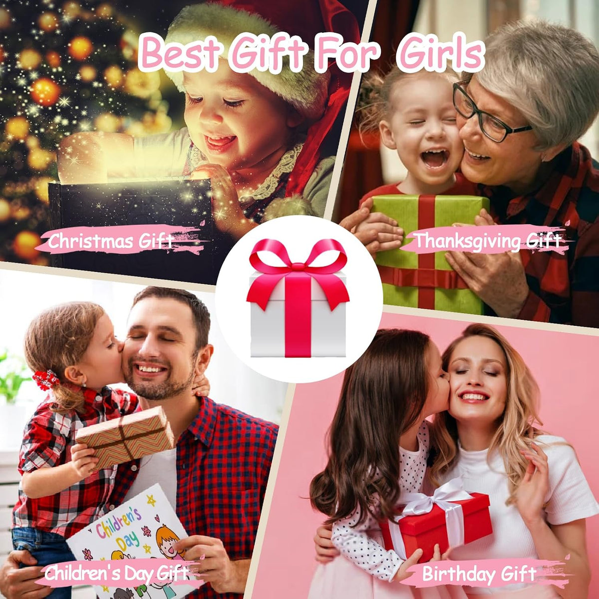 Crayline - Tienda de campaña desplegable de princesa con luz de est...