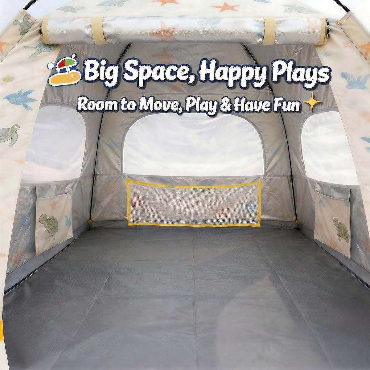 Tienda de campaña de playa para bebés con protección UV UPF 50+, in...