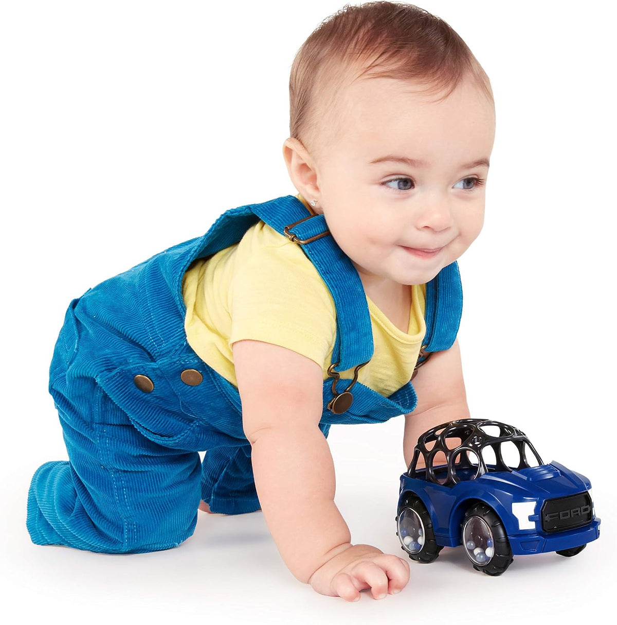 Bright Starts Ford Rattle & Roll F-150 Raptor Vehículo de juguete d...