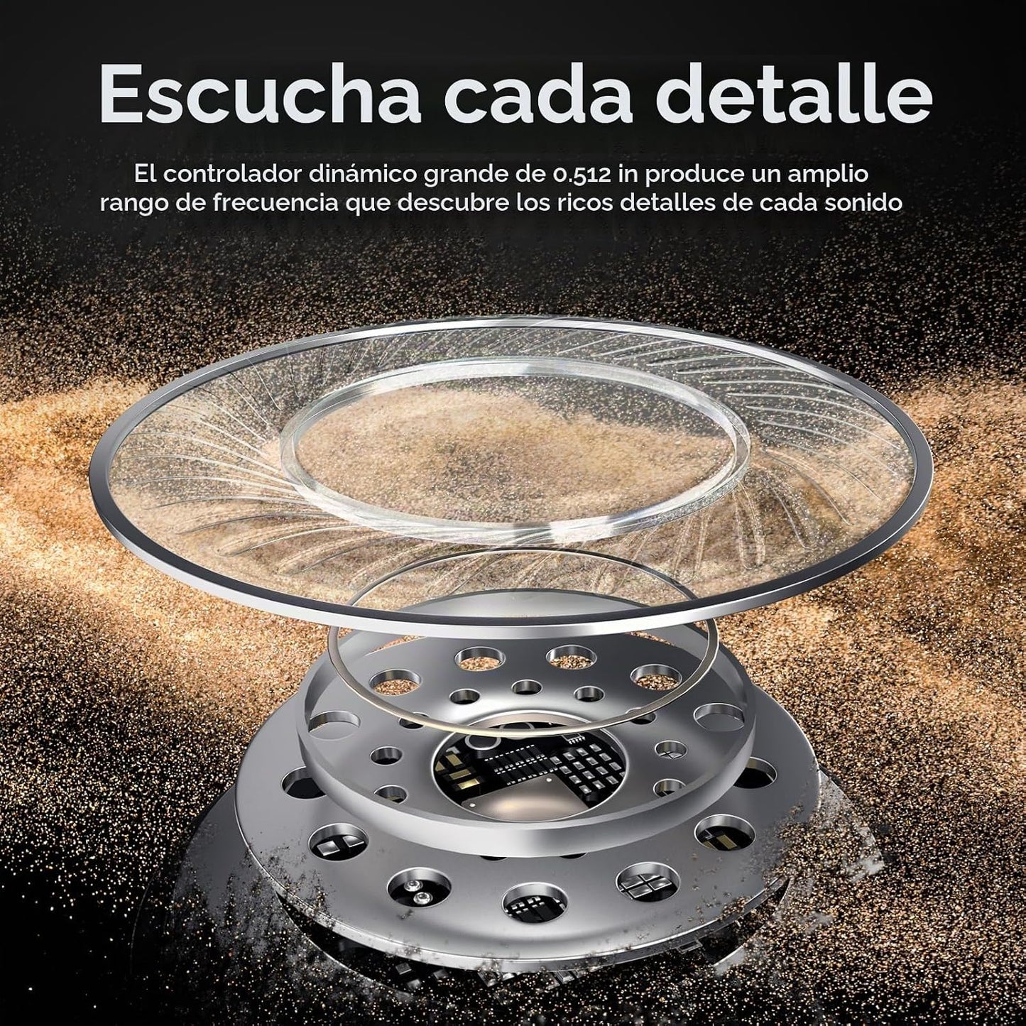 Auriculares Bluetooth, 150H de tiempo de reproducción, auriculares...