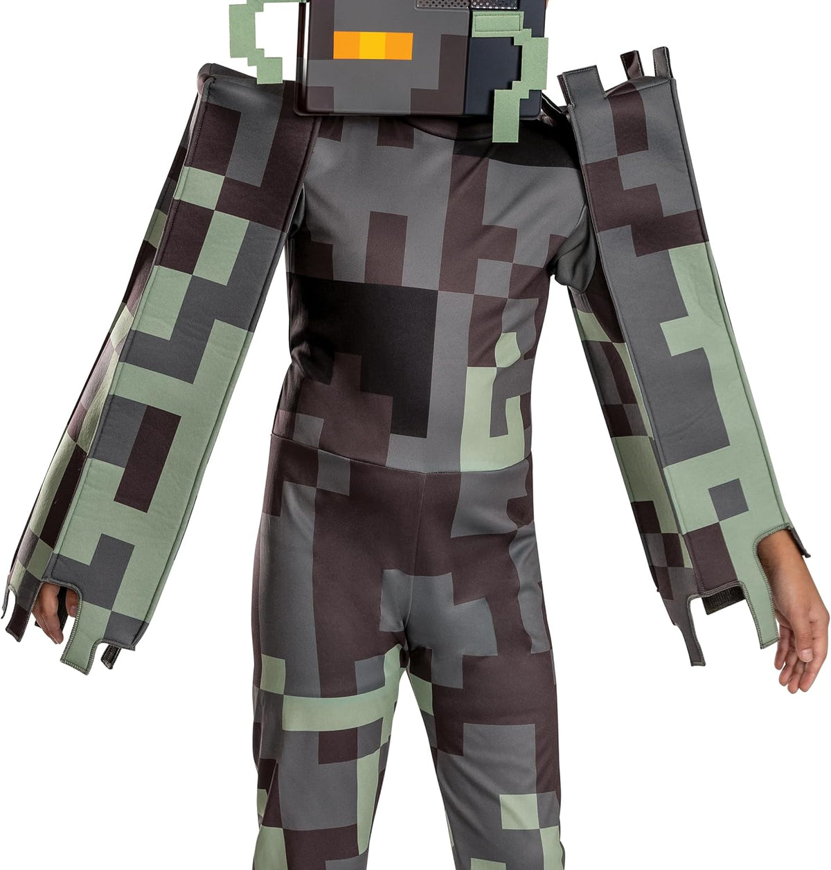 Disguise Disfraz de Minecraft crujiendo para niños, disfraz oficial...