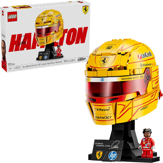LEGO Editions Scuderia Ferrari HP Lewis Hamilton Casco \u2013 Juego...