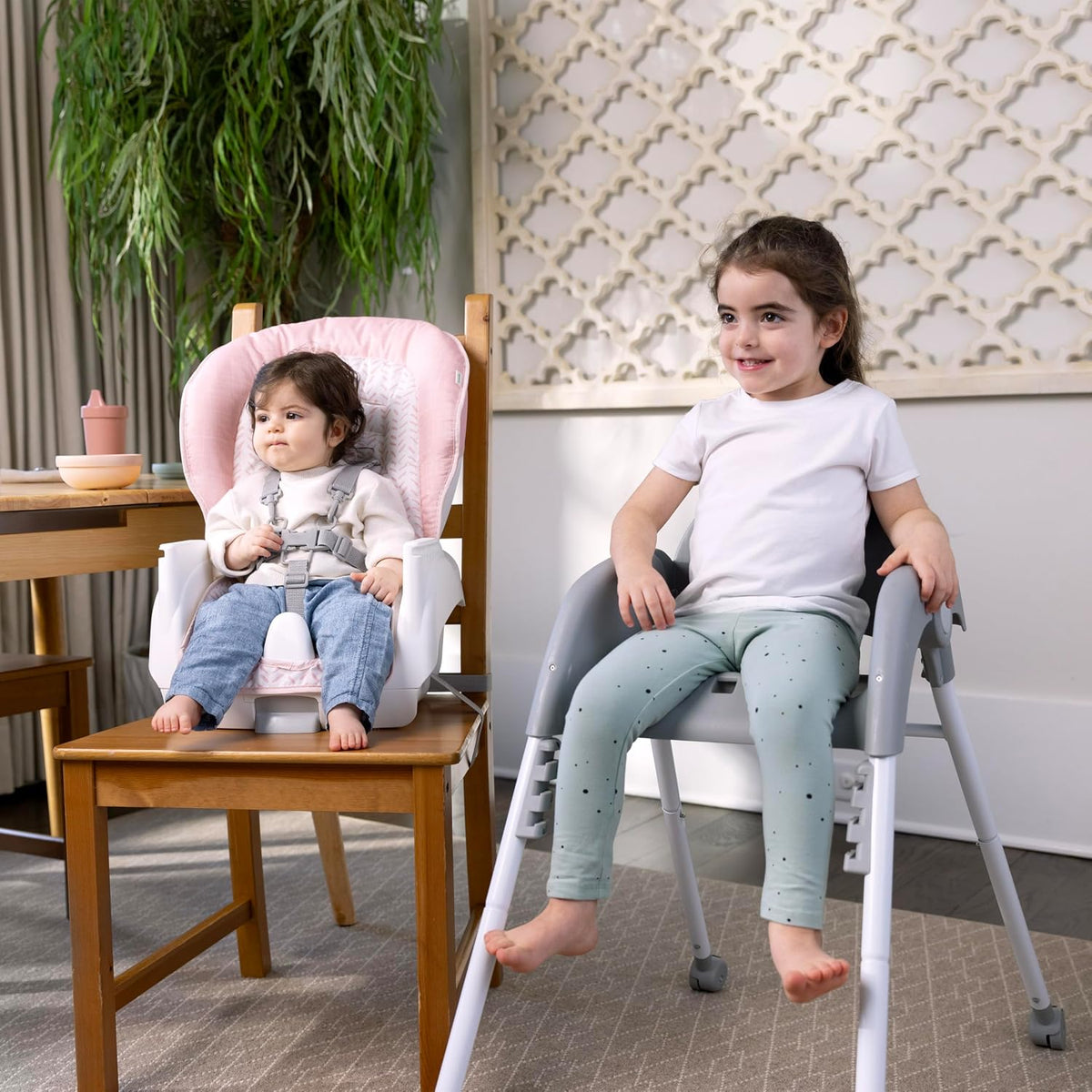 Ingenuity Trio Foldaway - Silla alta plegable 6 en 1 para bebé, 6 f...