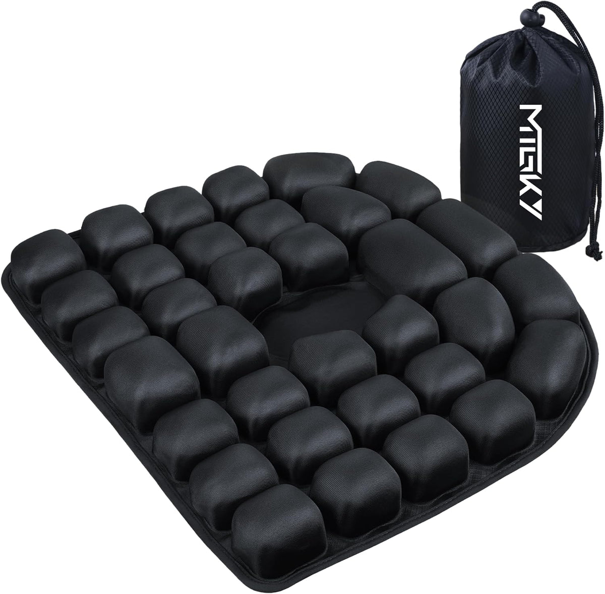 MTGKY Sondor Cojín de viaje, portátil y ajustable, cojín de asiento...