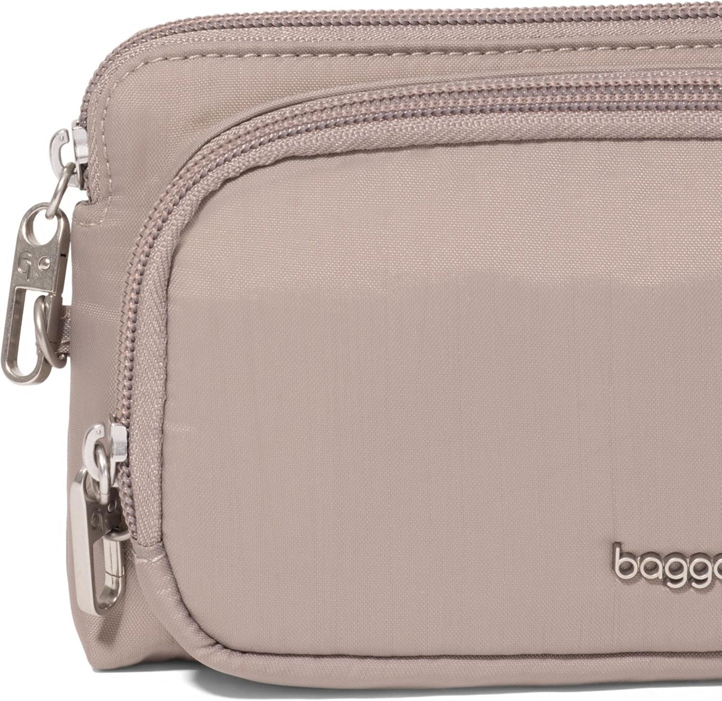 Securtex - Mini cartera cruzada antirrobo, ligera, 8.4 x 4.5 pulgad...