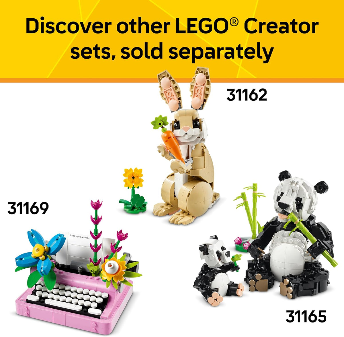 LEGO Creator 3 en 1 Juguete de Gato Juguetón - Juguete de Construcc...