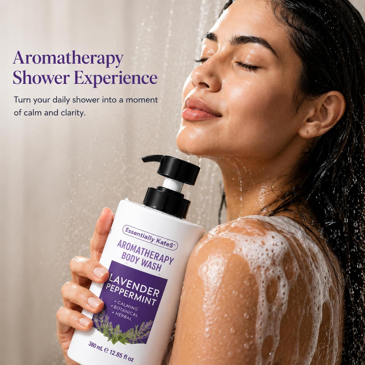 Essentially KateS Gel de ducha botánico de aromaterapia \u2013 Lava...