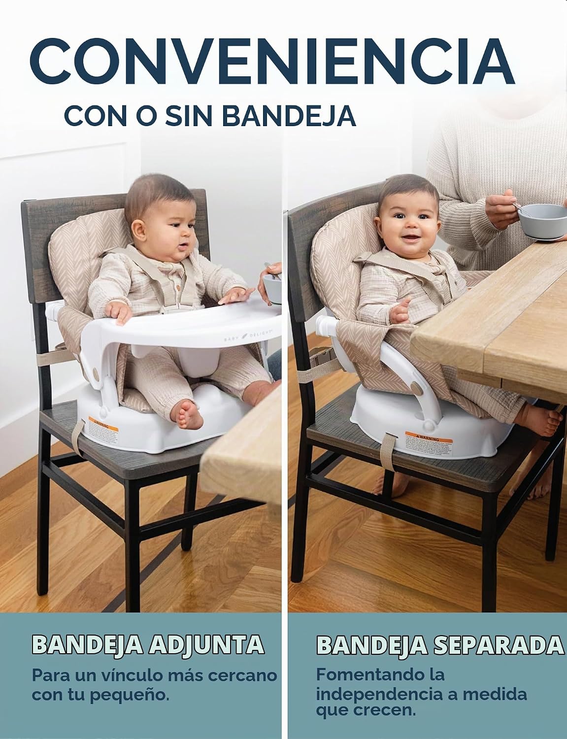 Baby Delight Ascent, Trona 3 en 1, Verde | Se convierte en asiento...