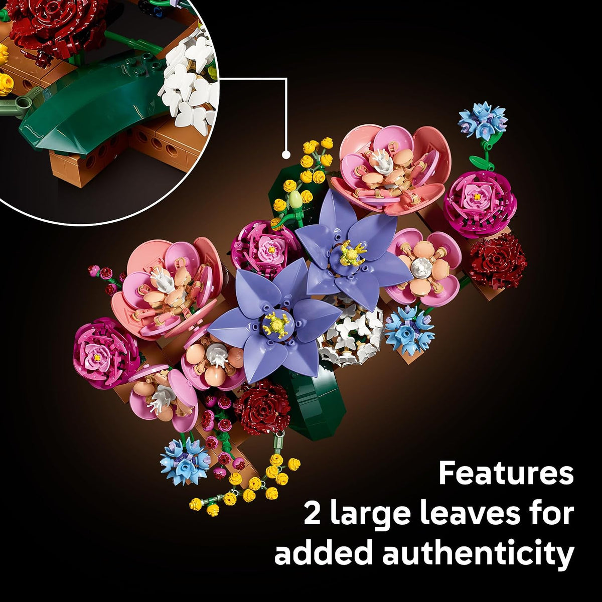 LEGO Botanicals 11503 - Decoración de pared de flores, juego de con...