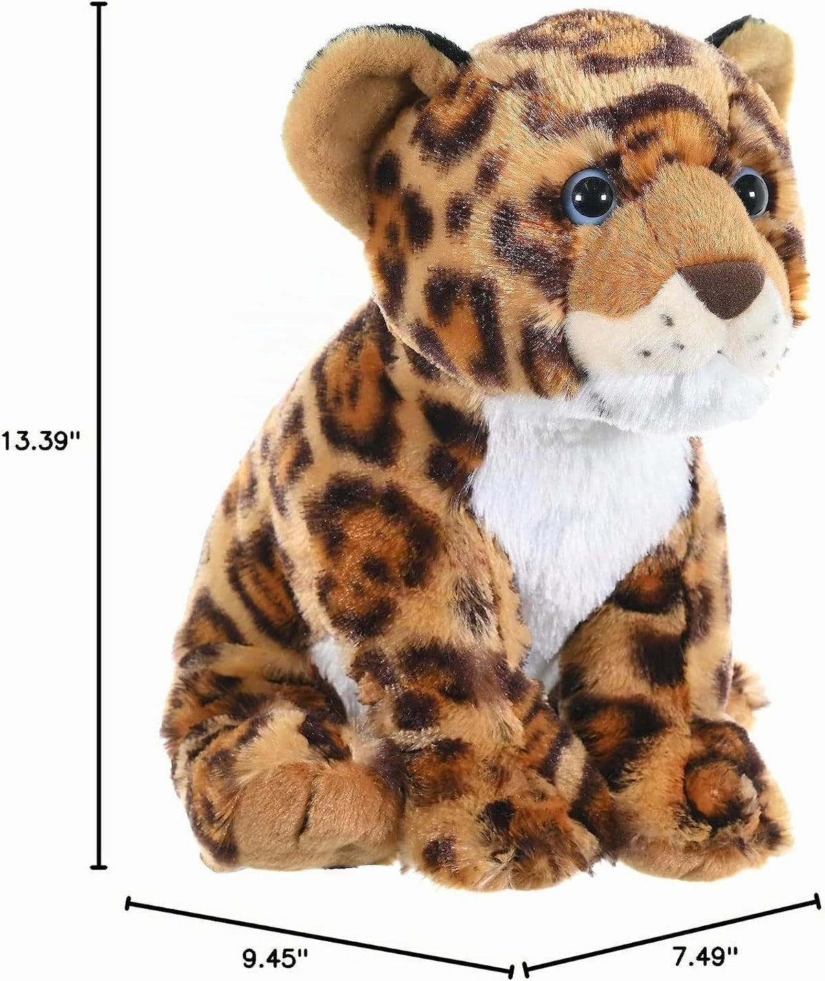 Wild Republic Jaguar Cub - Peluche de peluche, regalo para niños, p...