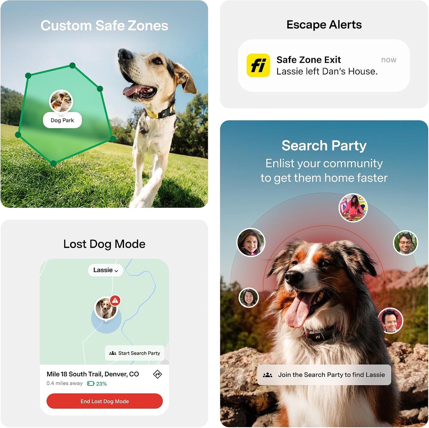Nuevo Collar Rastreador Inteligente para Perros de la Serie Fi 3+ [...