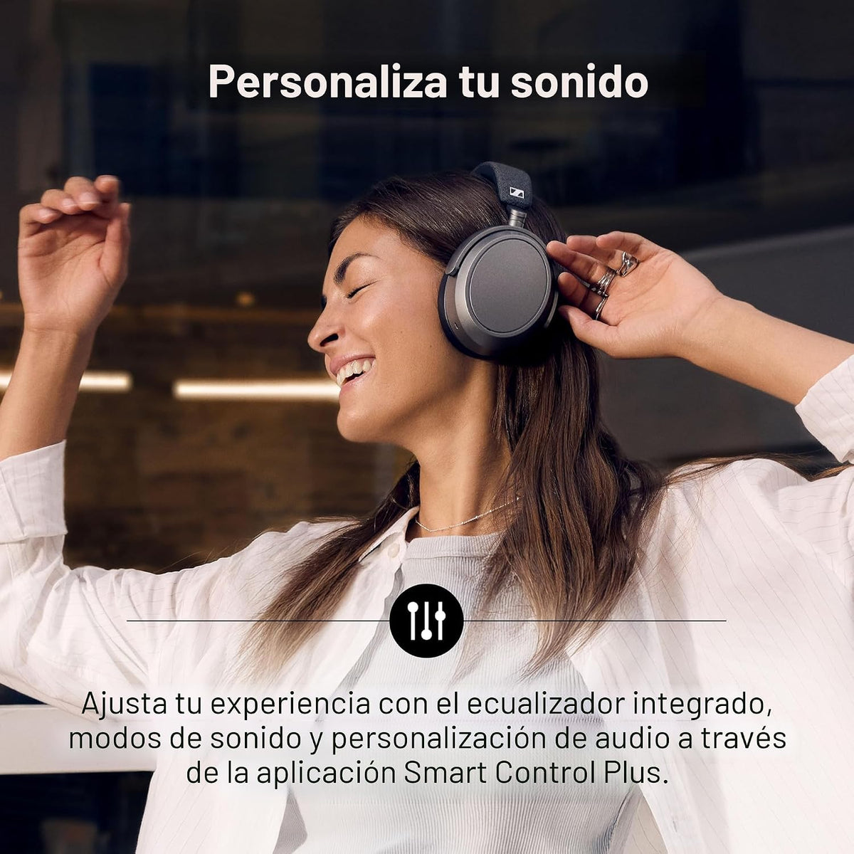 Sennheiser MOMENTUM 4 Wireless - Auriculares inalámbricos con cance...