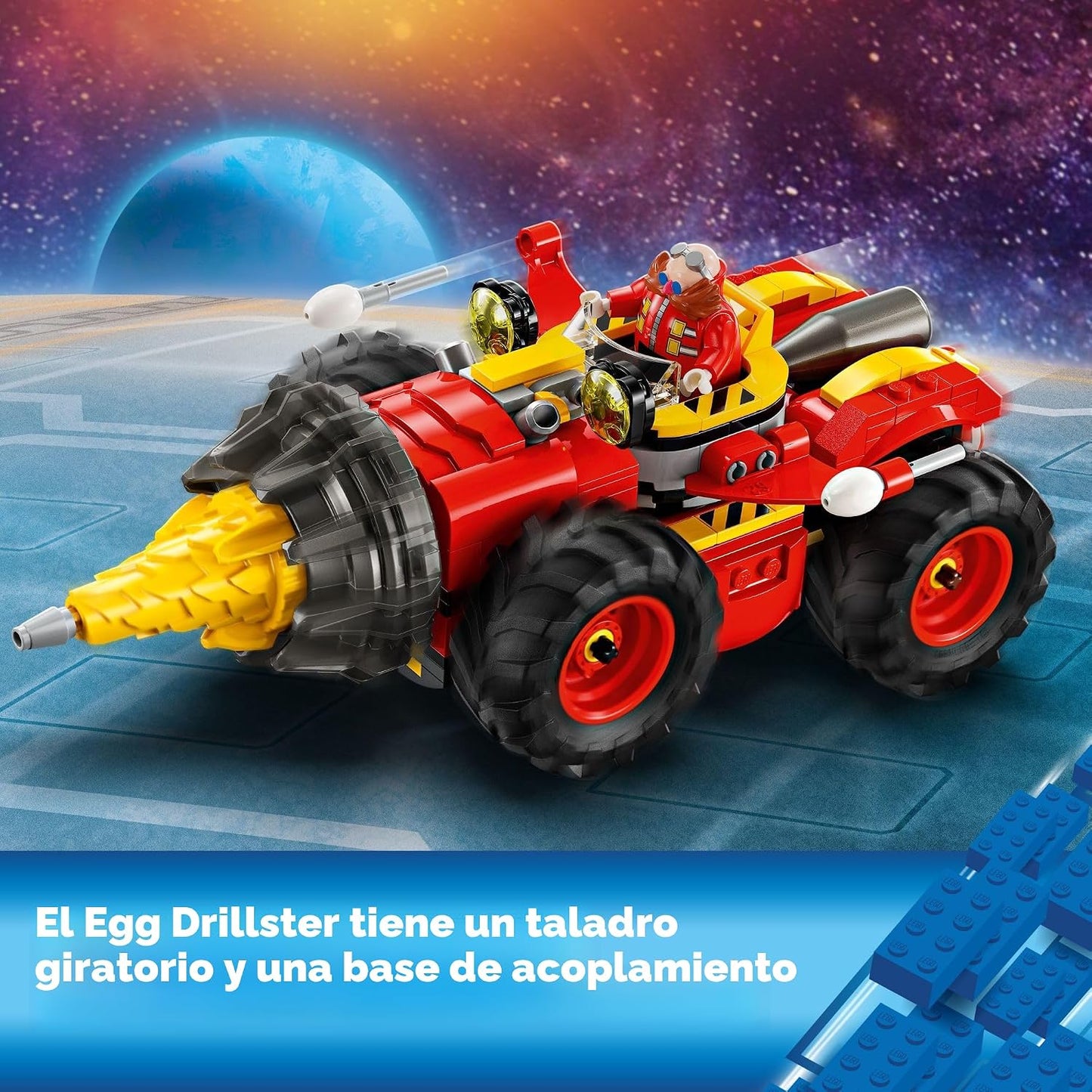 LEGO Sonic The Hedgehog: Super Sonic vs. Egg Drillster - Juguete de...