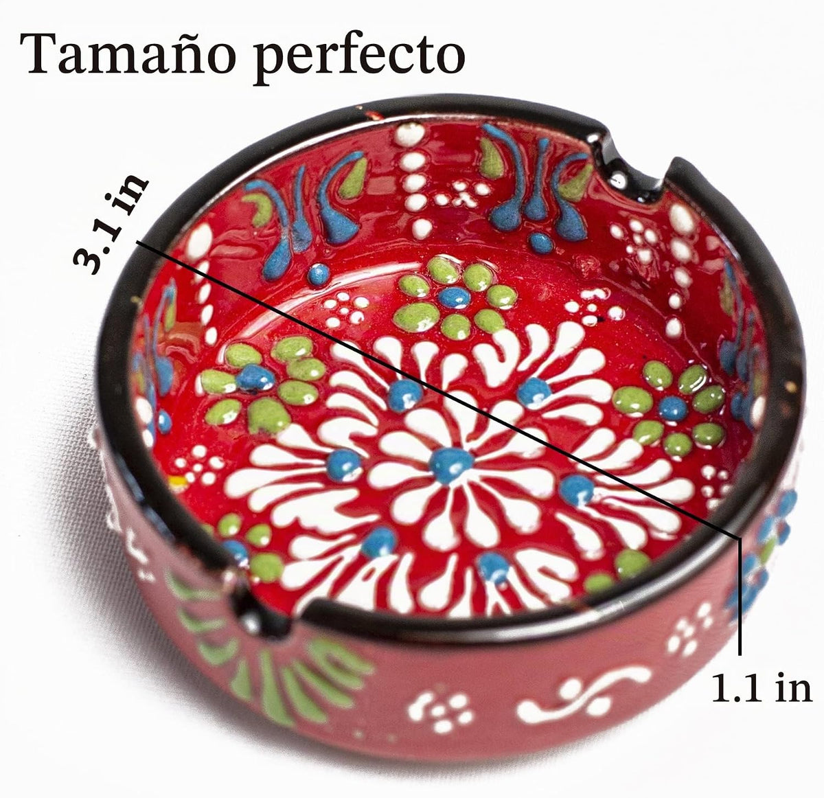 Juego de ceniceros para uso en interiores y exteriores, soporte par...