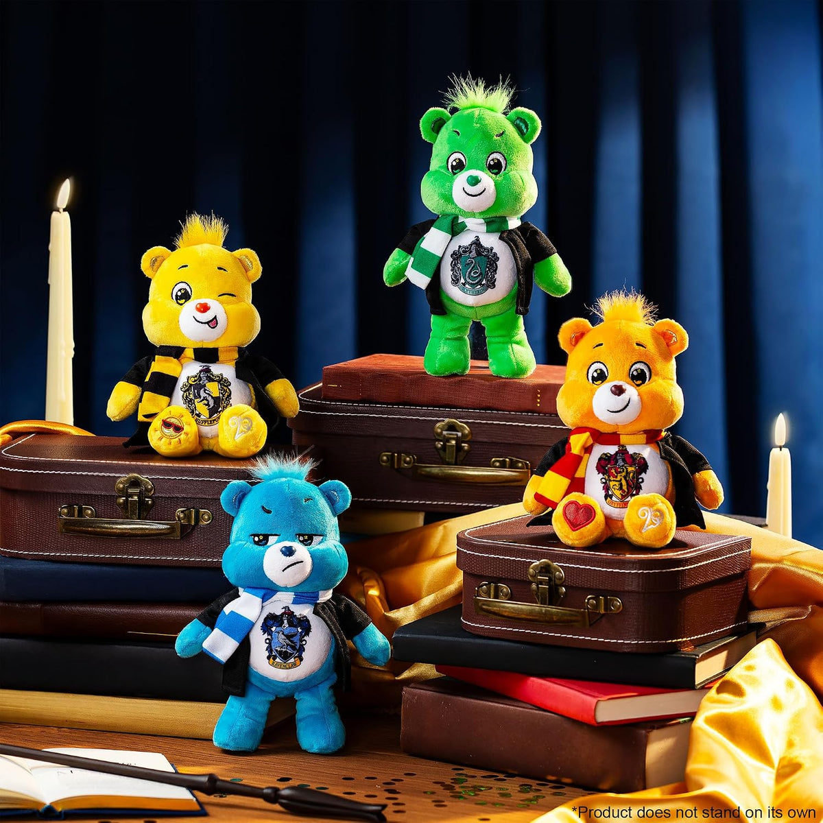 Harry Potter x Care Bears - Peluche de 8 pulgadas, suave, abrazable...