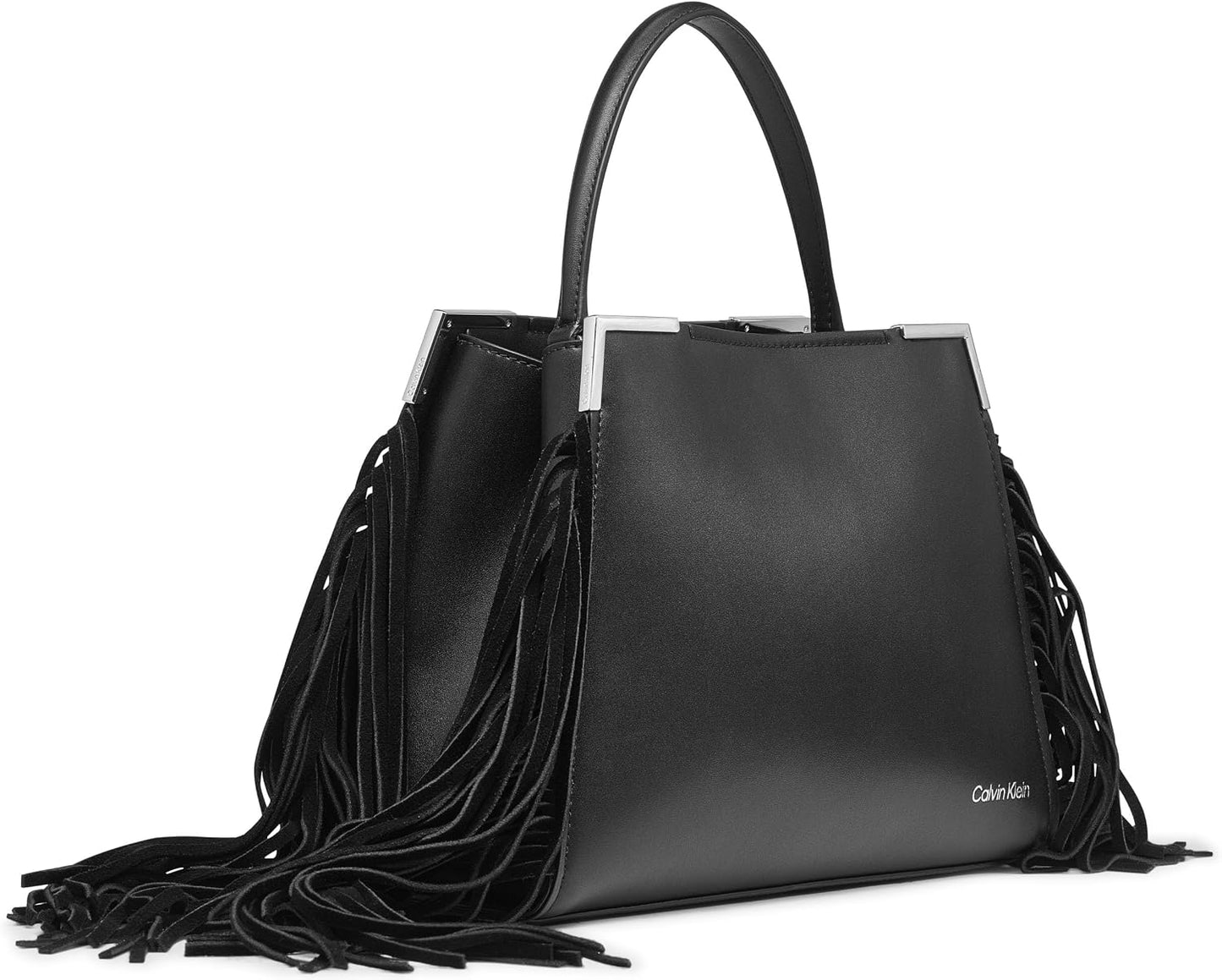 Calvin Klein Bolso satchel con triple compartimento Calvin Klein Mi...