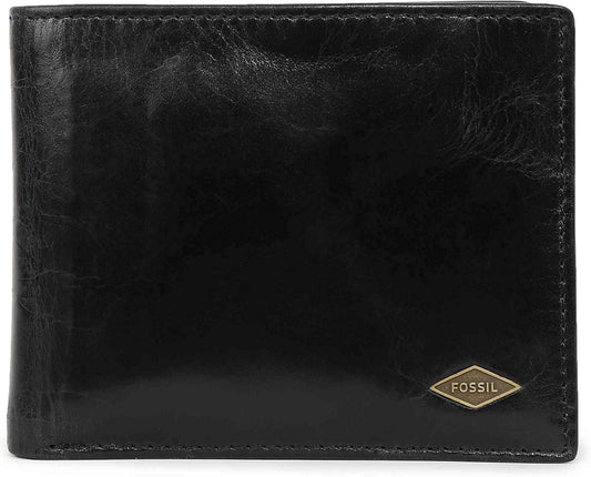 Fossil Hombre Ryan rfid-blocking Passcase portafolios de piel, tall...