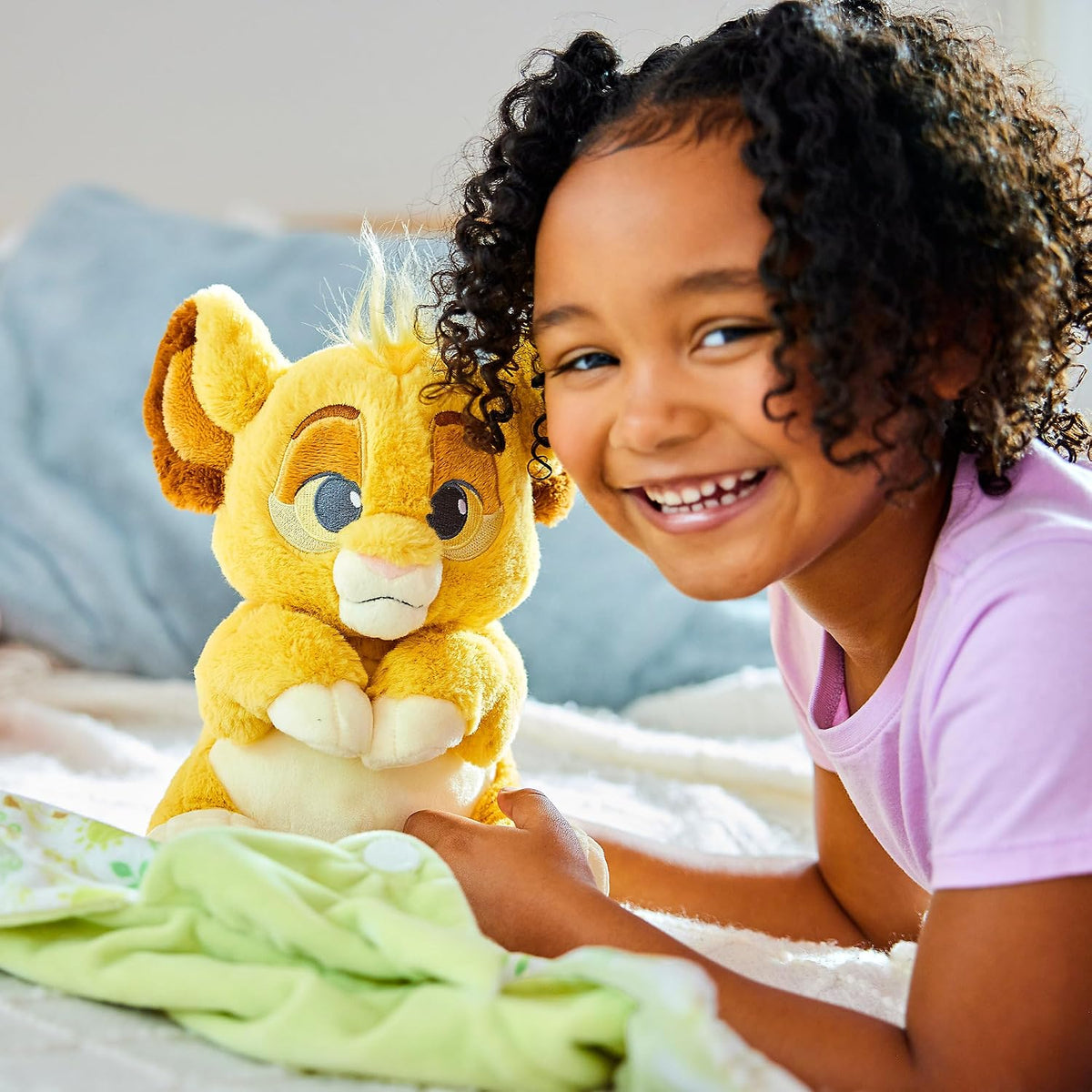 Disney Store Colección Unisex para Bebés: Simba de Peluche en Envol...