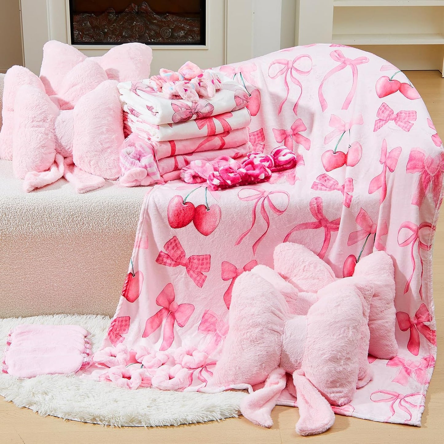 Fanfanwin 36 piezas de suministros de fiesta de pijamas para niñas,...