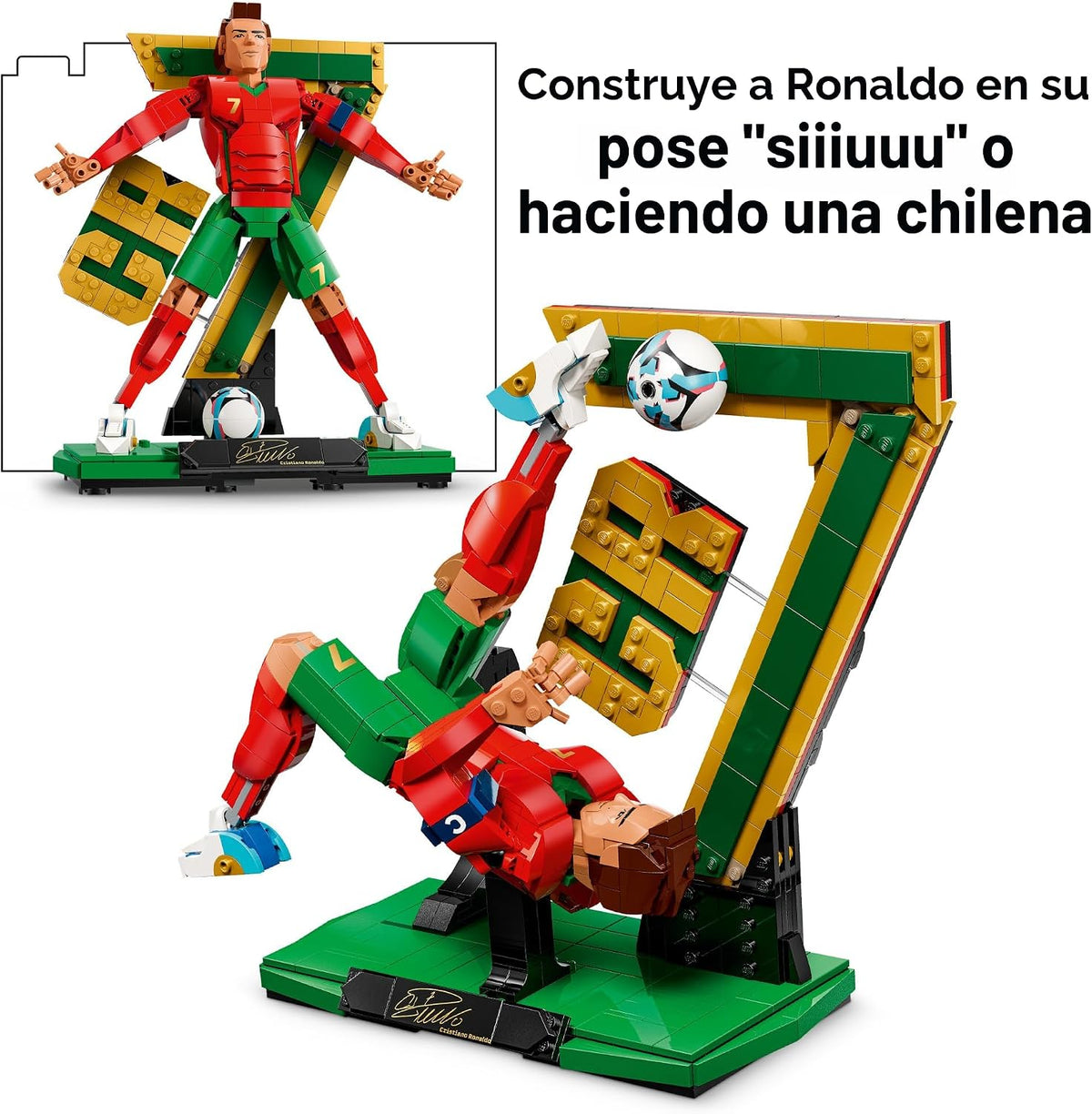 LEGO Editions Cristiano Ronaldo \u2013 Leyenda del fútbol \u2013 Ju...