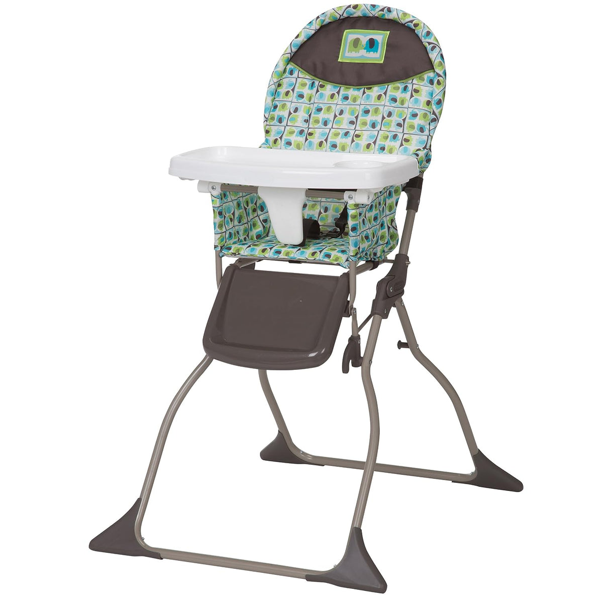 Cosco Trona infantil para bebé, silla alta plegable simple, diseño...