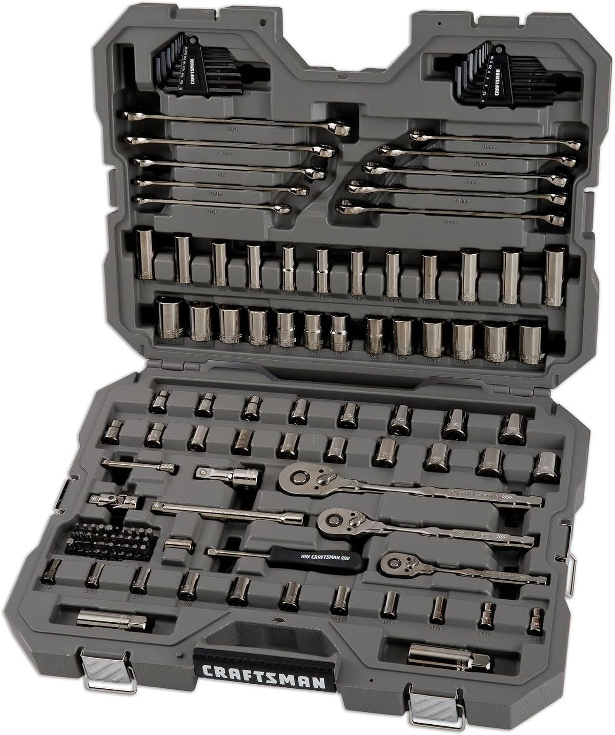 CRAFTSMAN OVERDRIVE - Juego de herramientas mecánicas de 121 piezas...