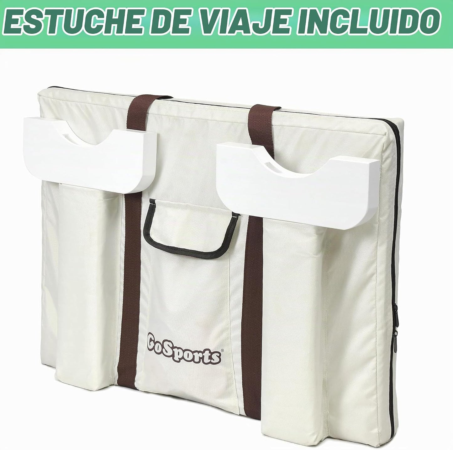 GoSports Juego 4 en fila gigante con funda transportadora \u2013 2...