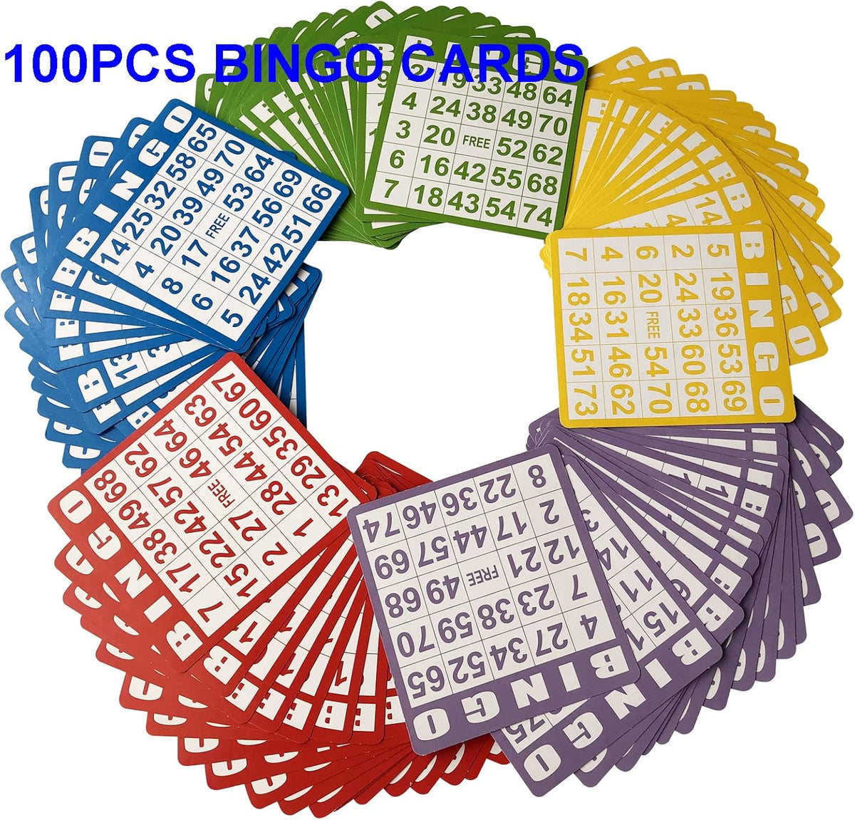 Yuanhe Juego de Bingo Deluxe - Incluye jaula de metal, 500 fichas d...