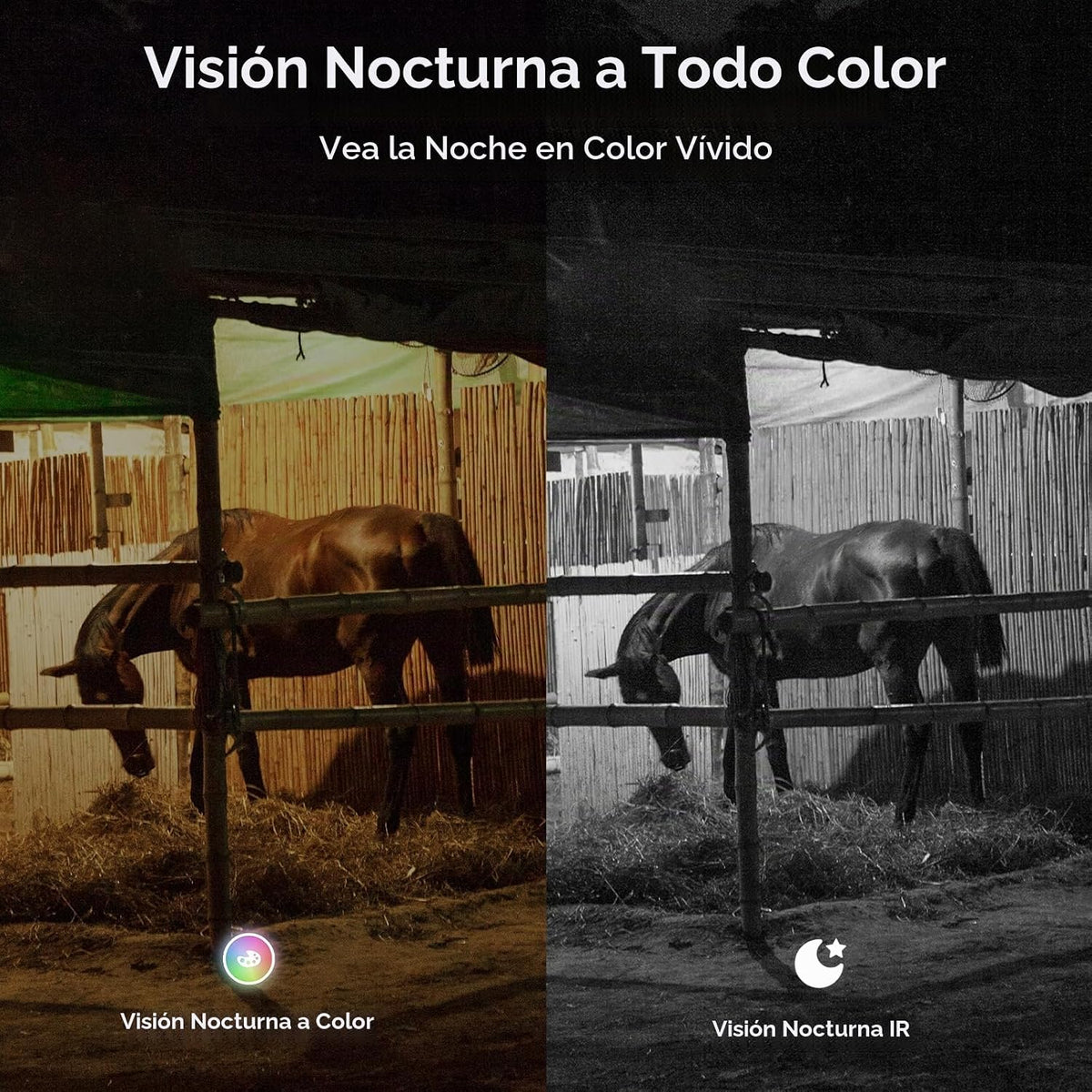 Oculview Cámara de seguridad solar 2K inalámbrica para exteriores,...