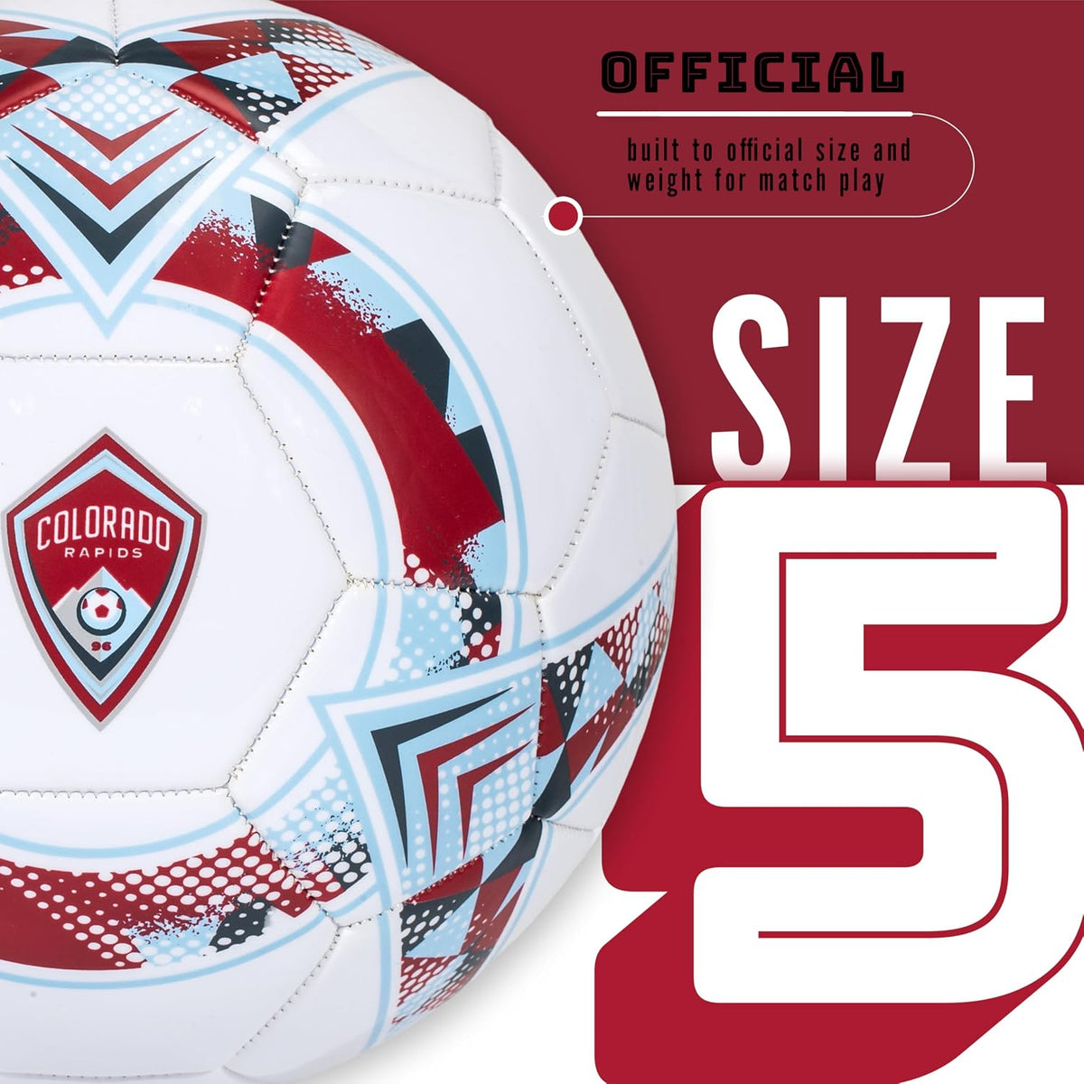 Franklin Sports Pelotas de fútbol oficiales del equipo MLS - Balone...