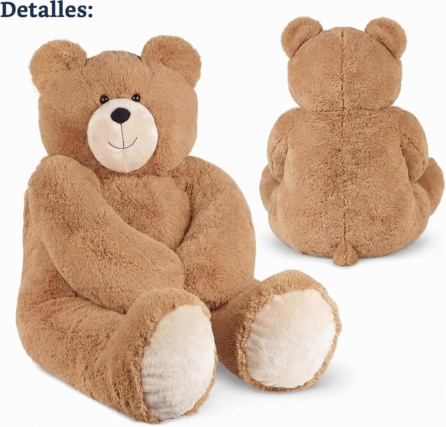 Peluche de la marca Vermont Teddy Bear, modelo Big Bear Sweetheart,...