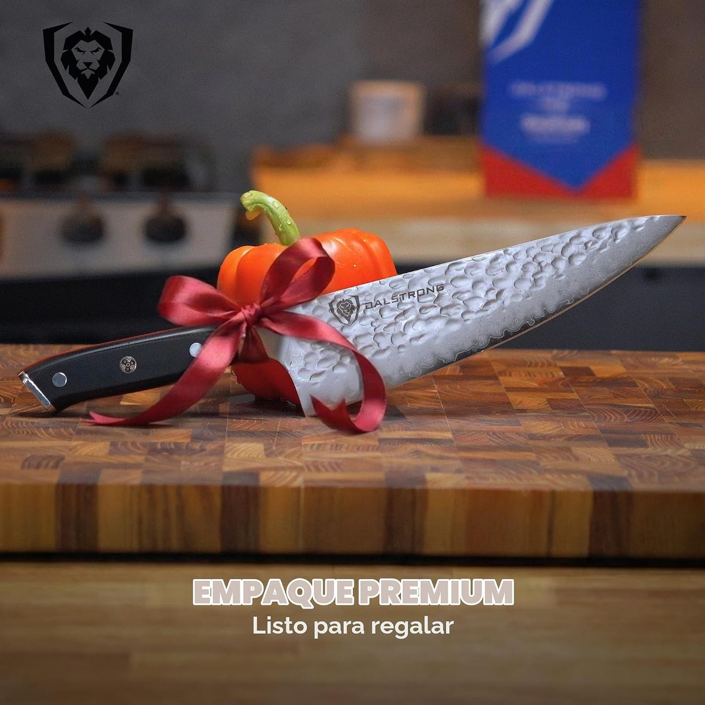 Dalstrong Cuchillo de Chef Profesional - Hoja de 8" - Serie Sho...
