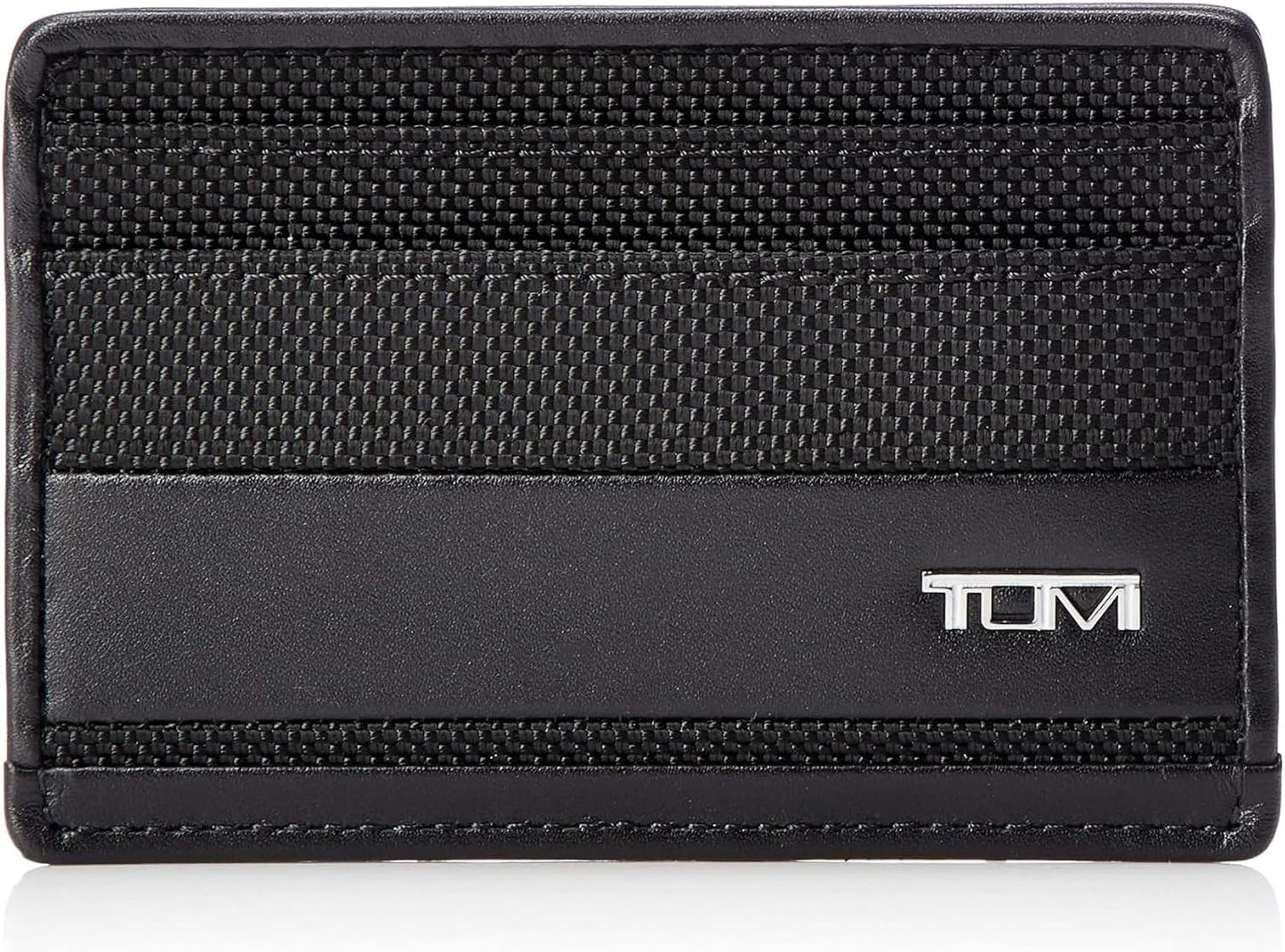 TUMI - Funda tipo cartera Alpha Slim para hombre, Negro -, Estuche...