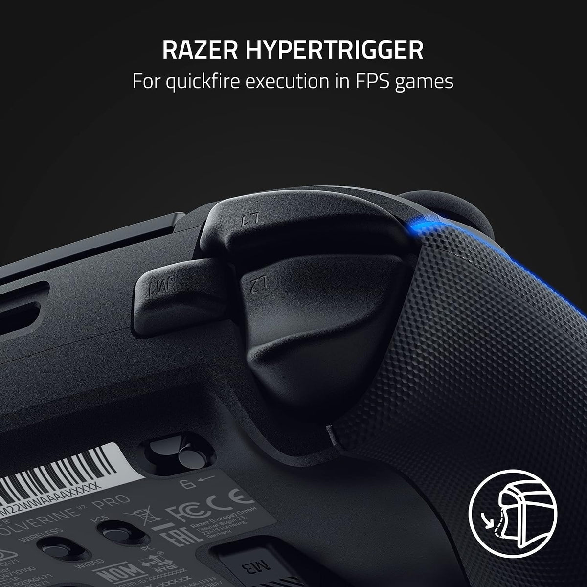 Razer Wolverine V2 Pro Controlador inalámbrico para juegos PlayStat...