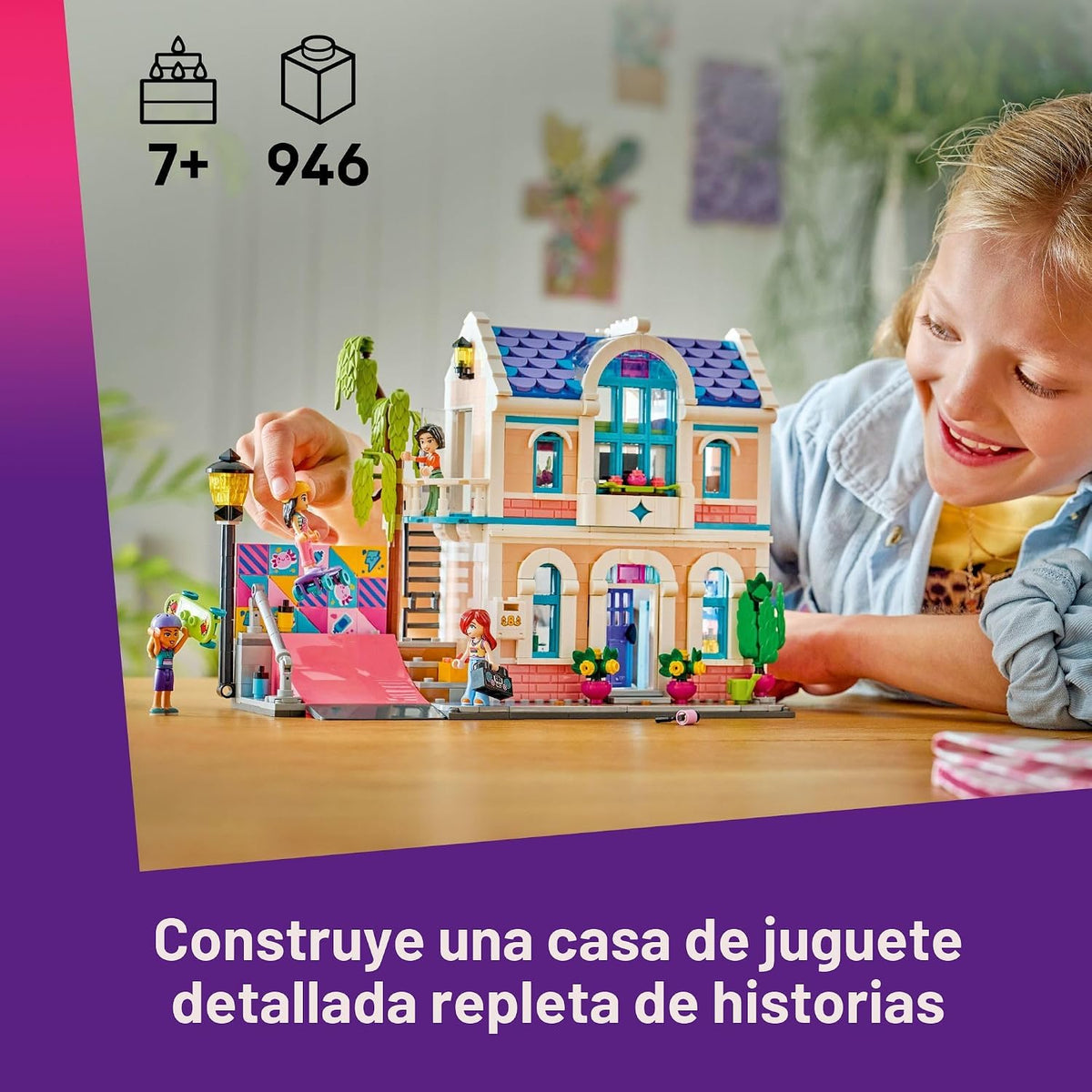 LEGO Friends Casa Familiar de Liann - Juego de Construcción de Muñe...